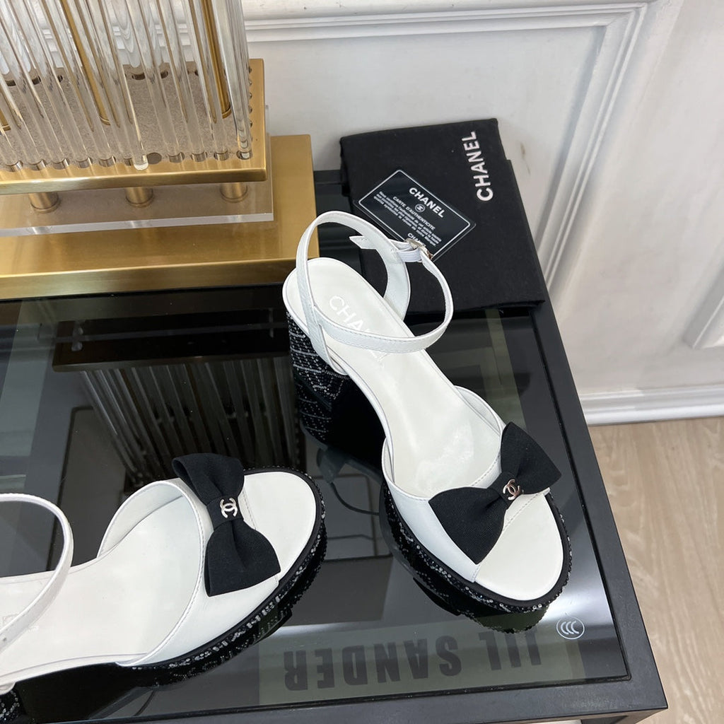 high slingbacks white lambskin