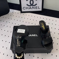 MULES black 1 LAMBSKIN