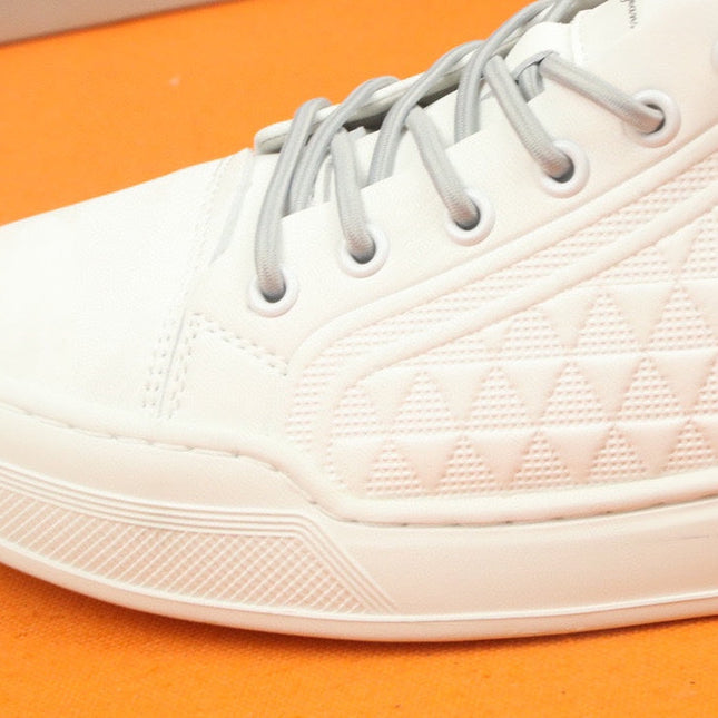PRA SNEAKER IN WHITE CARO SUEDE CALFSKIN
