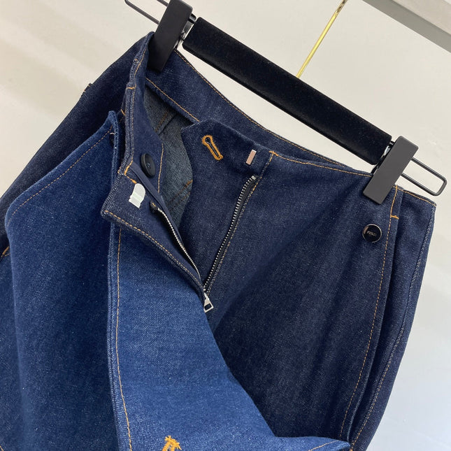 FENDI 26S DENIM SKORT 352