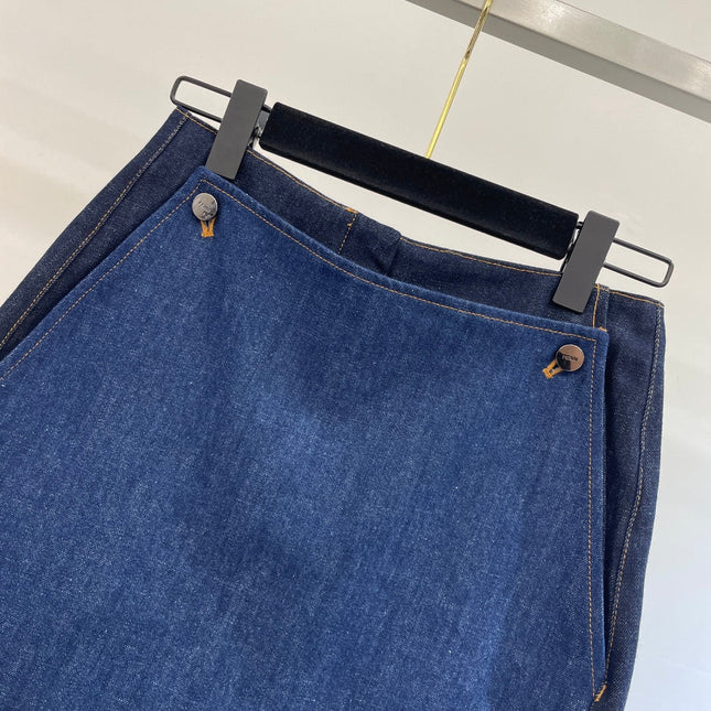 FENDI 26S DENIM SKORT 352