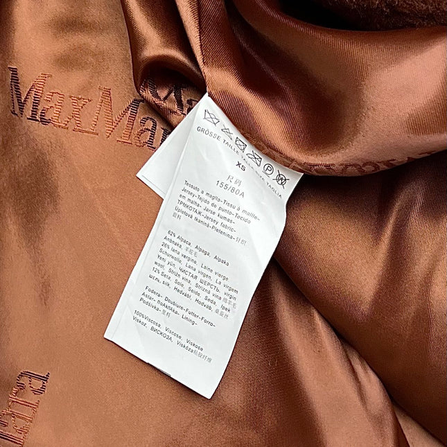 MAXMARA 25S LONG TEDDY COAT STYLE 250