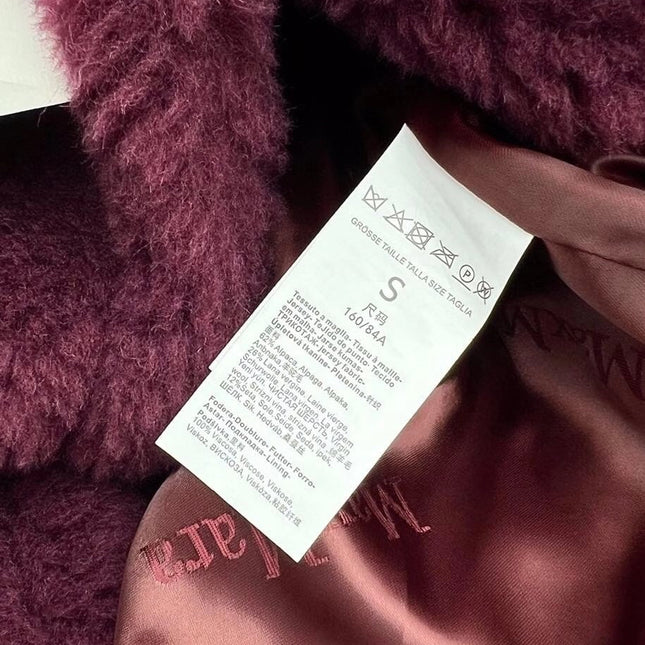 MAXMARA 25S LONG TEDDY COAT STYLE 257