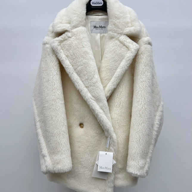 MAXMARA 25S CROPPED TEDDY JACKET STYLE 245