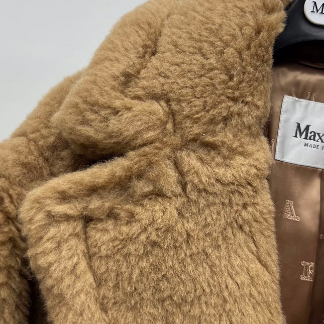 MAXMARA 25S CROPPED TEDDY JACKET STYLE 243