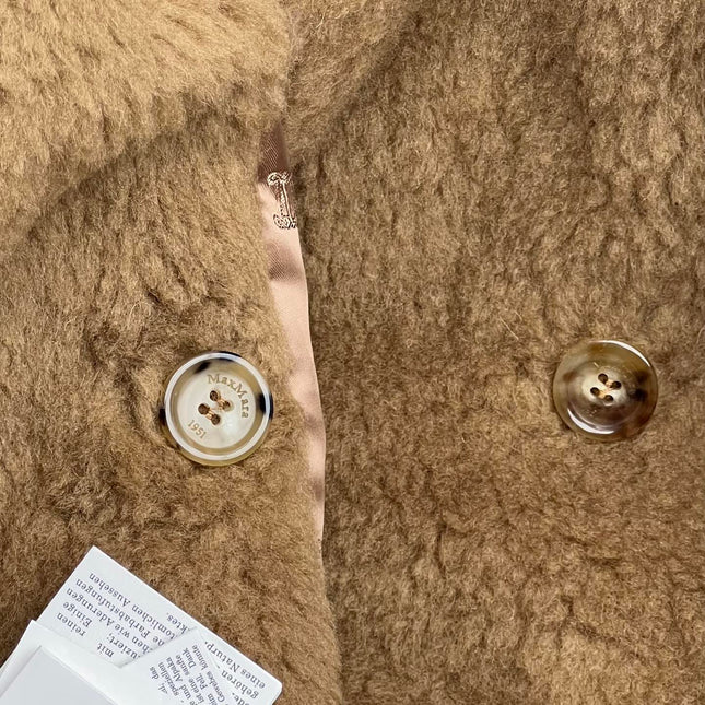 MAXMARA 25S CROPPED TEDDY JACKET STYLE 243