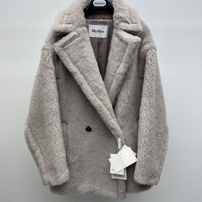 MAXMARA 25S CROPPED TEDDY JACKET STYLE 246