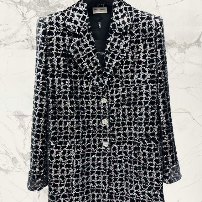 YSL 25S SEQUIN JACKET STYLE 140