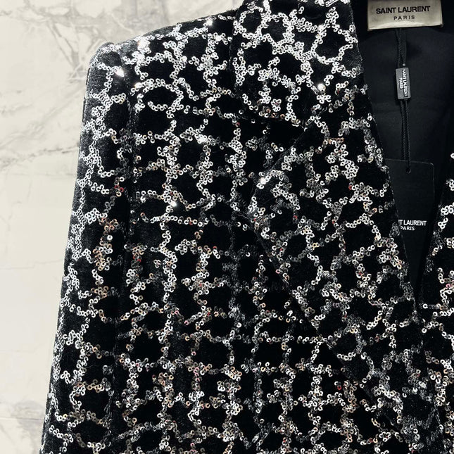 YSL 25S SEQUIN JACKET STYLE 140