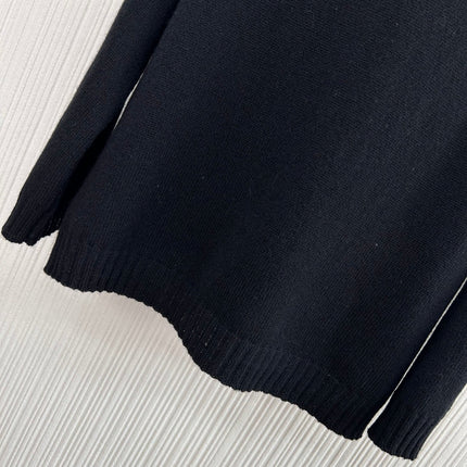 VALENTINO 26S LONG-SLEEVE KNIT SWEATER 445