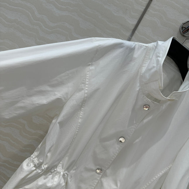 PRADA WINDBREAKER JACKET WITH TRIANGULAR POCKETS 276314