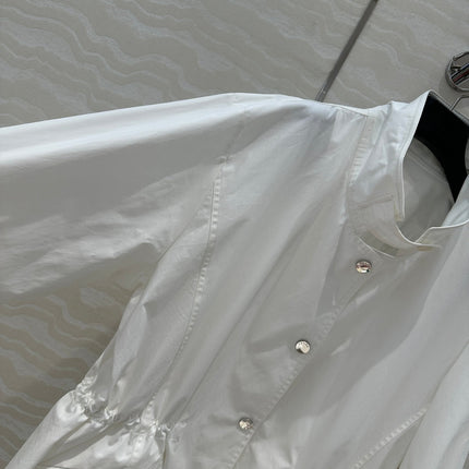 PRADA WINDBREAKER JACKET WITH TRIANGULAR POCKETS 276314