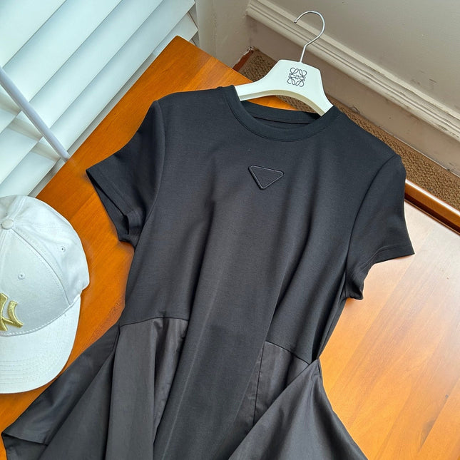 Loewe Patchwork Dress Cotton Nylon