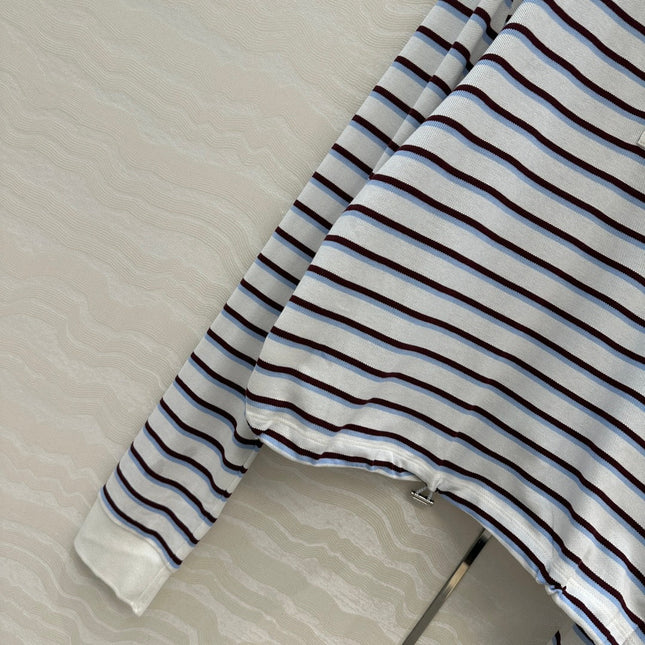 PRADA LONG-SLEEVE POLO SHIRT 270087