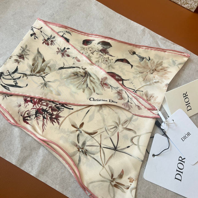 DIOR 26S SCARF 110CM IN SILK 262833