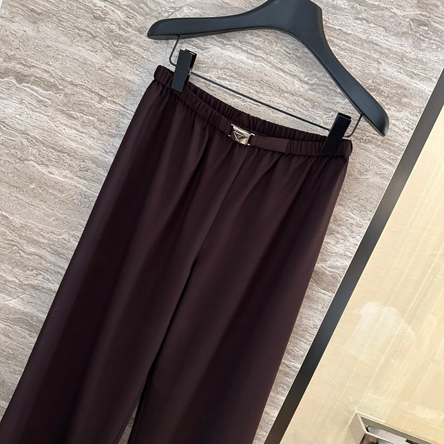 PRADA 25S WIDE-LEG PANTS 563
