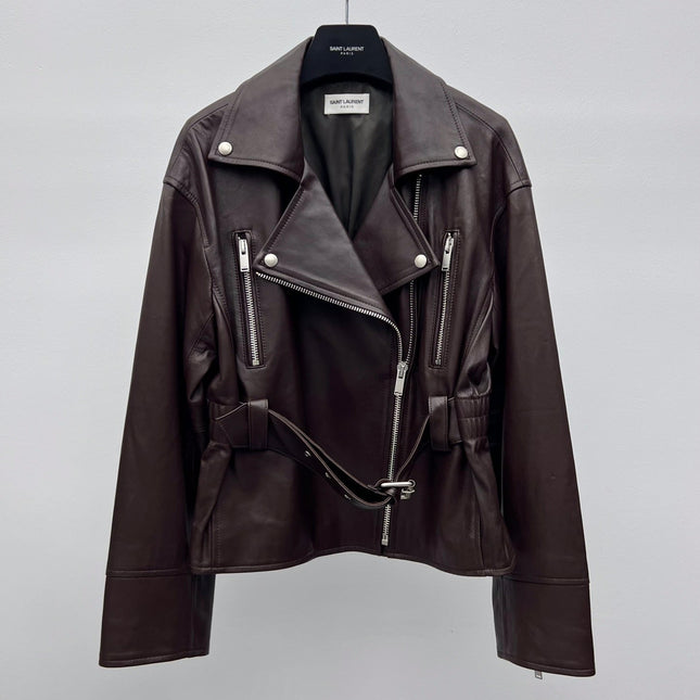 YSL 25S LEATHER JACKET STYLE 136