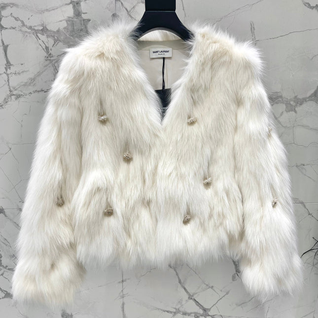 YSL 25S FUR VEST STYLE 227