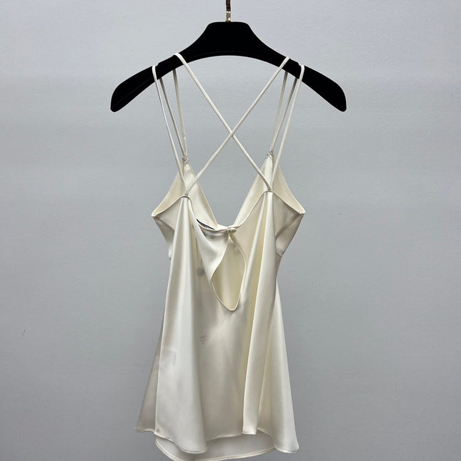 CHANEL 25S SATIN CAMISOLE TOP 631