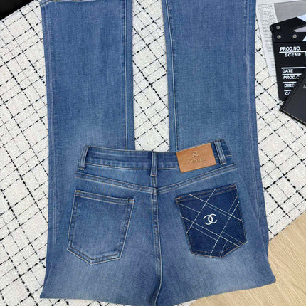 CHANEL 26S FLARED JEANS 757