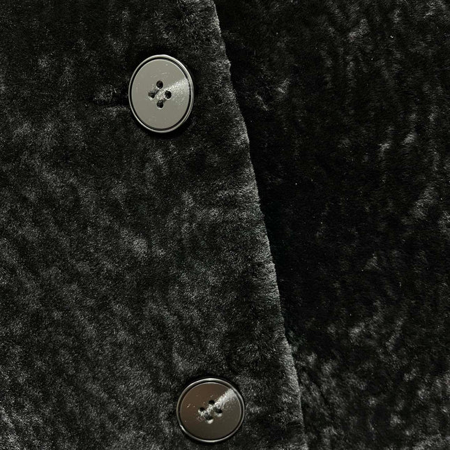 YSL 25S SHORT-SLEEVED SHEARLING COAT STYLE 231