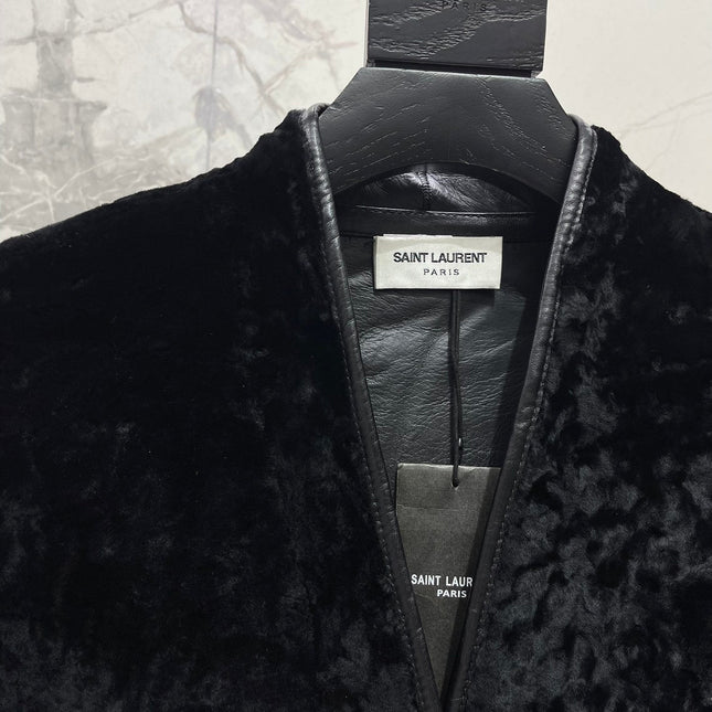 YSL 25S SHEARLING COAT STYLE 230