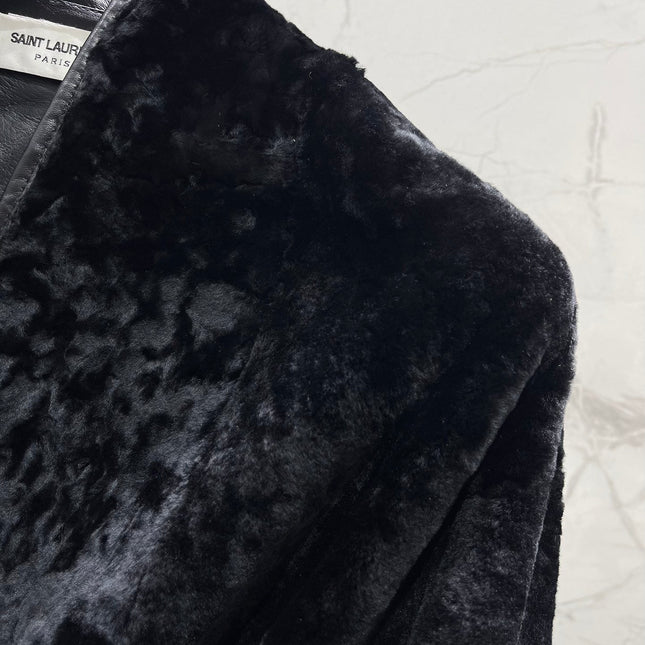 YSL 25S SHEARLING COAT STYLE 230
