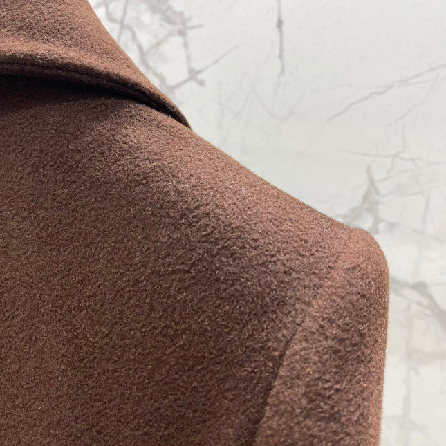 YSL 25S LONG CASHMERE COAT STYLE 30