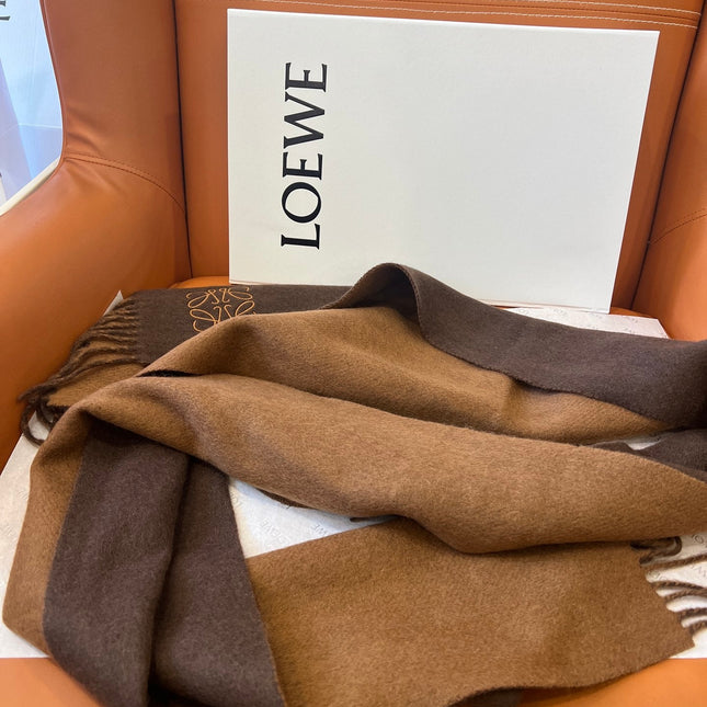 LOEWE 26S SCARF 180 IN CASHMERE WOOL 863831