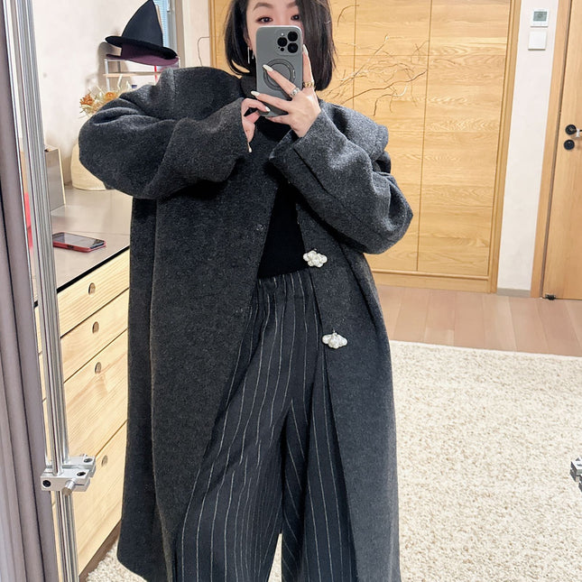 PRADA 25S LONG WOOL COAT 481