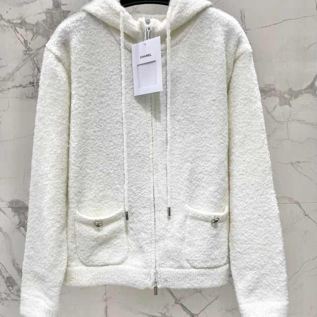 CHANEL 25S HOODED CARDIGAN 342
