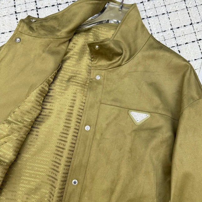 PRADA 25S STAND-COLLAR JACKET 370