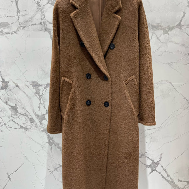 MAX MARA 25S LONG FUR COAT 114