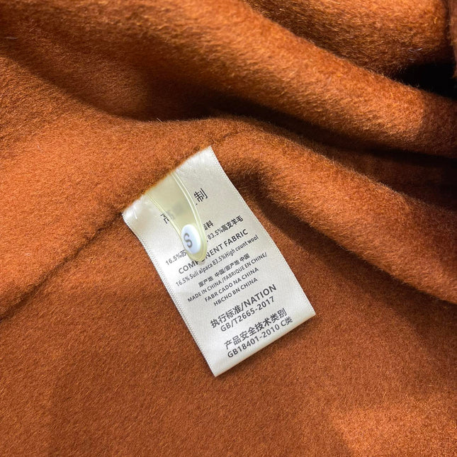 MAX MARA 25S DOUBLE-BREASTED WOOL COAT 213