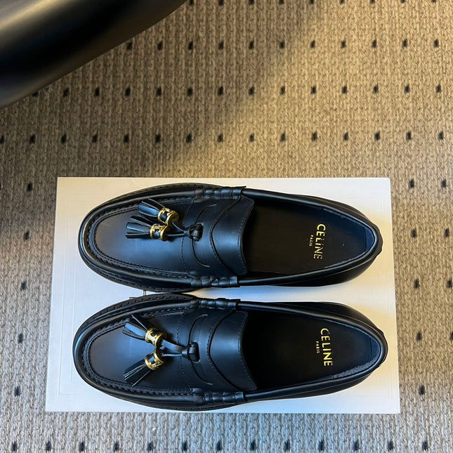 CELINE 26S LOAFER IN BLACK CALFSKIN STYLE 1