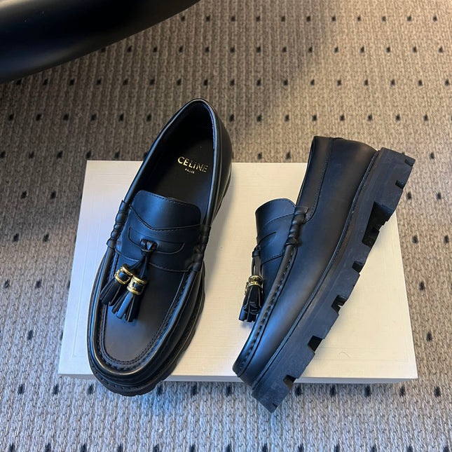 CELINE 26S LOAFER IN BLACK CALFSKIN STYLE 1