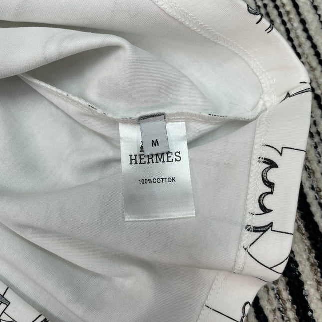 HERMES 25S CREW NECK T-SHIRT 460