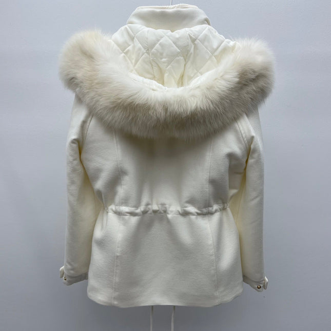 LP 26S FUR-COLLAR KNIT JACKET 472