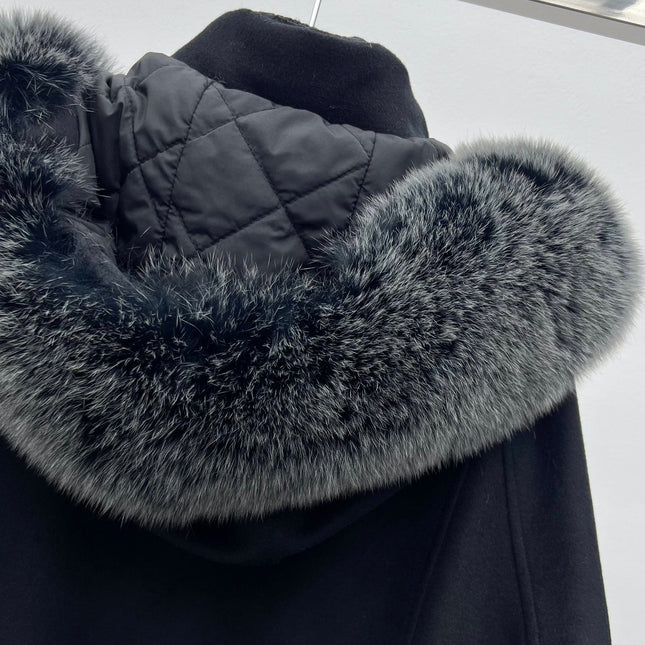LP 26S FUR-COLLAR KNIT JACKET 473