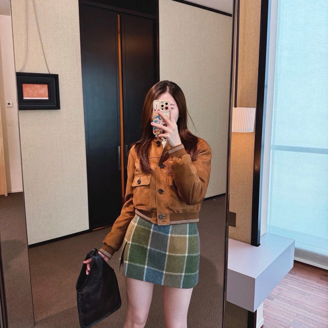 MIUMIU SLIT MINI SKIRT STYLE 773
