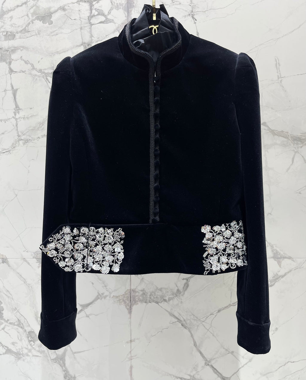 CHANEL 26S VELVET JACKET 727