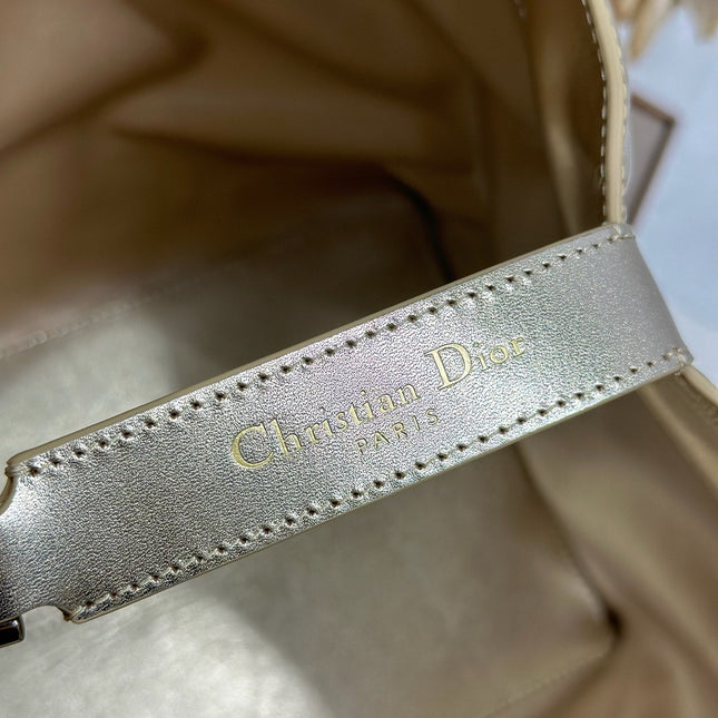 DIOR 26S TOUJOURS BAG 37 IN GOLD CALFSKIN