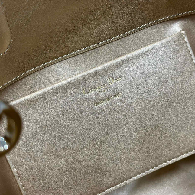 DIOR 26S TOUJOURS BAG 23 IN GOLD CALFSKIN