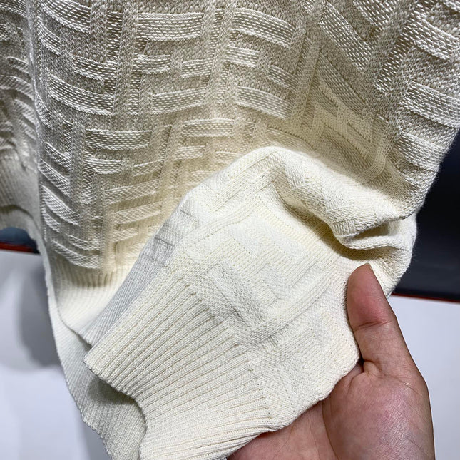 FENDI 26S SHORT-SLEEVE KNIT TOP 354