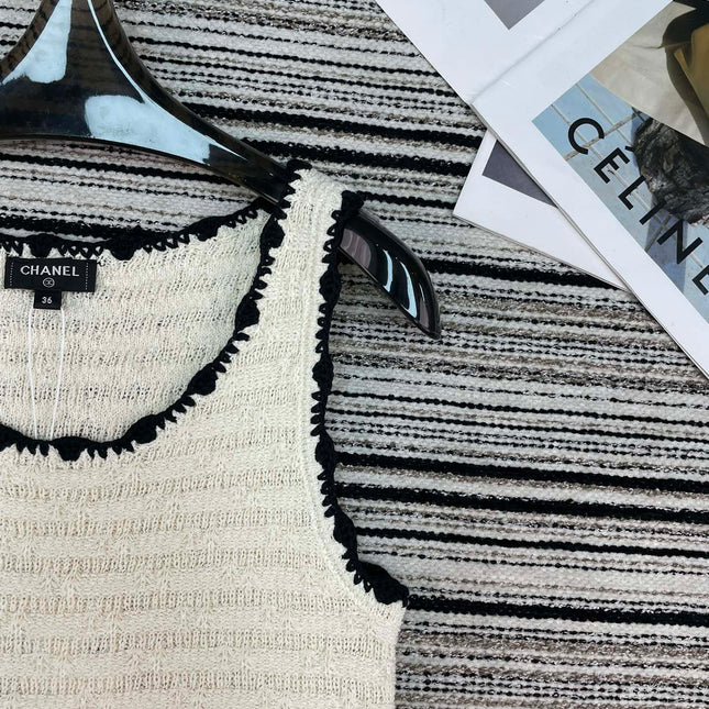 CHANEL 26S KNIT TANK TOP 954