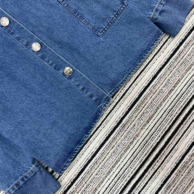 CHANEL 26S DENIM SHIRT 943