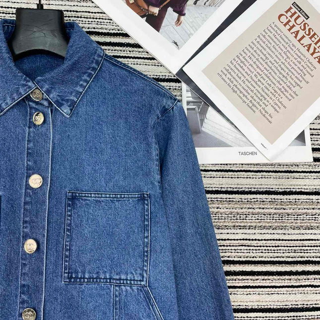 CHANEL 26S DENIM SHIRT 943