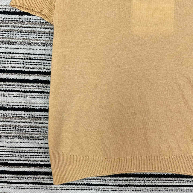 CHANEL 26S SHORT-SLEEVE KNIT TOP 896