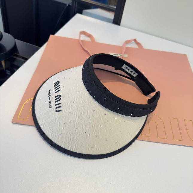 MIUMIU VISOR HAT STYLE 86