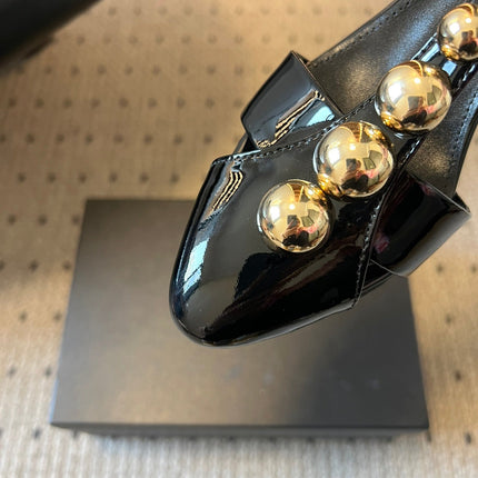 CHLOE 26S HIGH HEELS IN BLACK PATENT CALFSKIN